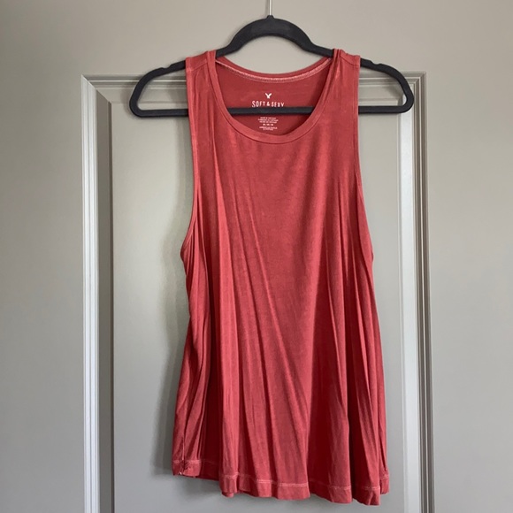 American Eagle Soft & Sexy Burnt Orange M Tank - Picture 1 of 3